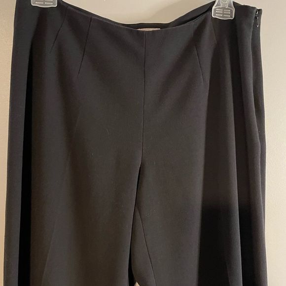 J.Jill Black Stretch Pant Wide Leg | SZ 8 - Picture 8 of 11